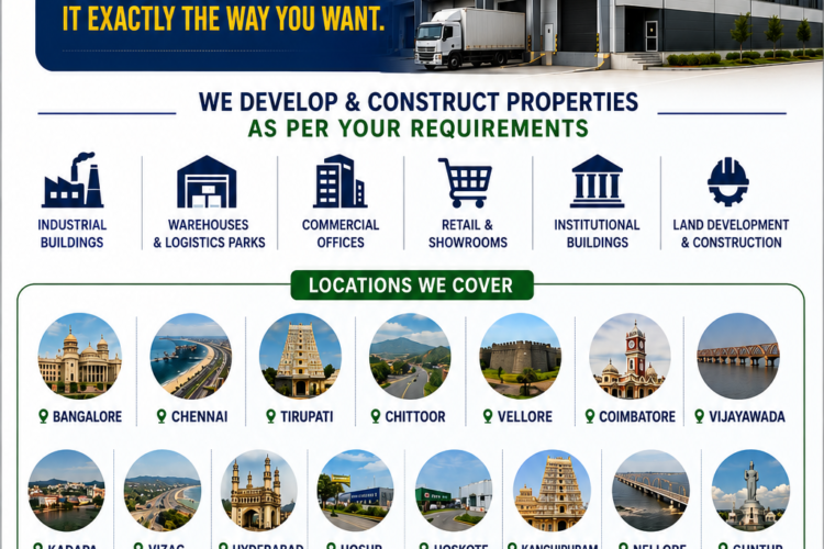 Customized Commercial, Industrial, Warehouse and Institutional Projects Now Available in Major Cities Across the Region
